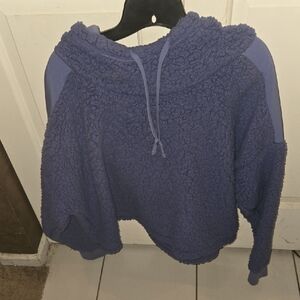 Zella Cozy Blue Sherpa Hoodie